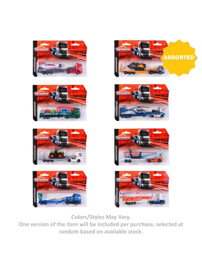 Majorette City Transporters Die-cast Truck (1:64, Assorted) - Image 1